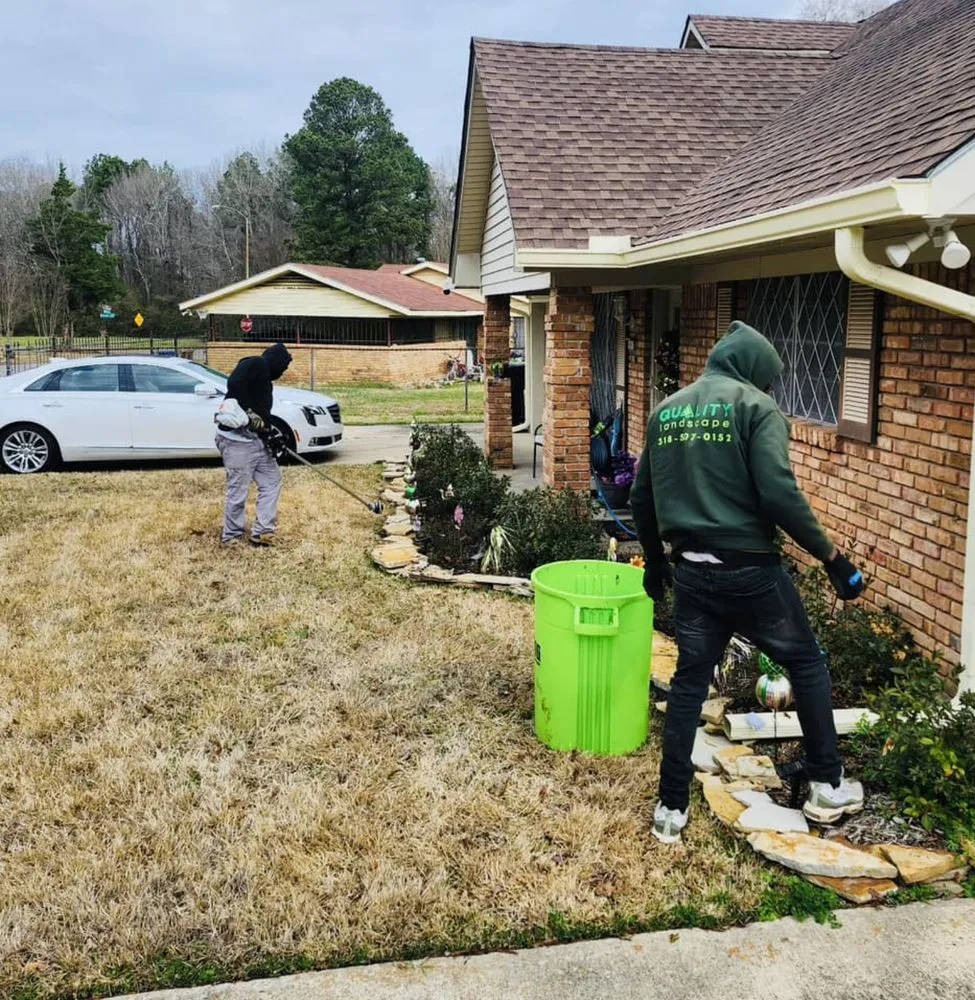 Top-rated garden landscaping in Bossier City, LA by Quality Landscape