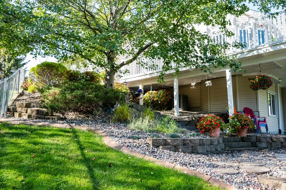 Reliable garden landscaping in Hastings, MN by Quality Landscape Curbing