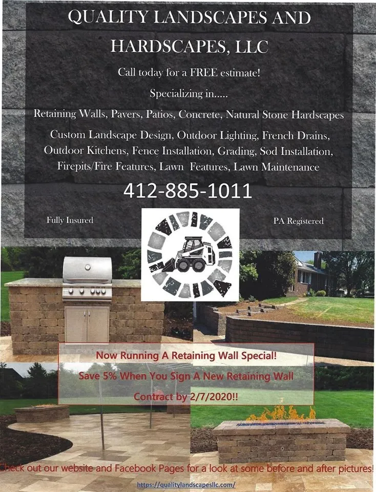 Affordable outdoor landscaping for year-round maintenance across Pittsburgh, PA - Quality Landscapes and Hardscapes