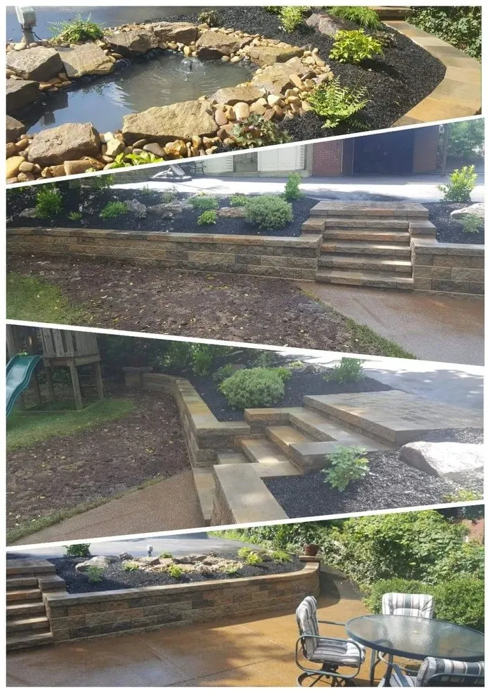 Professional landscape installation in Pittsburgh, PA by Quality Landscapes and Hardscapes