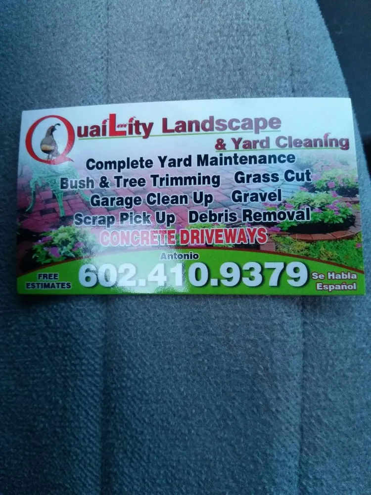 Expert outdoor landscaping for residential properties across Phoenix, AZ - Quality Landscaping & Yard Cleaning