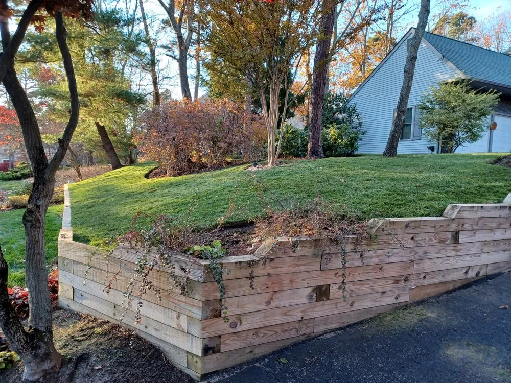 Custom residential landscaping in Clementon, NJ by Quality Landscaping