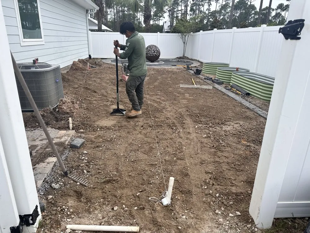 Expert landscape design in Freeport, FL by Quality Landscaping