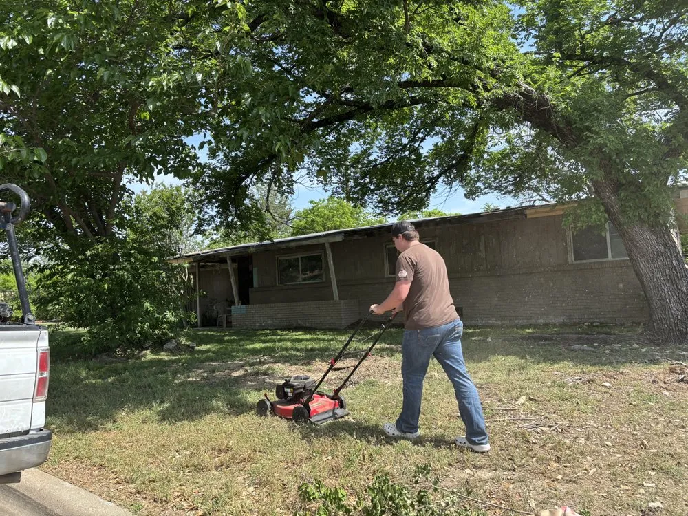 Custom landscape installation for outdoor upgrades in Fort Worth, TX by Quality Lawn & Landscape
