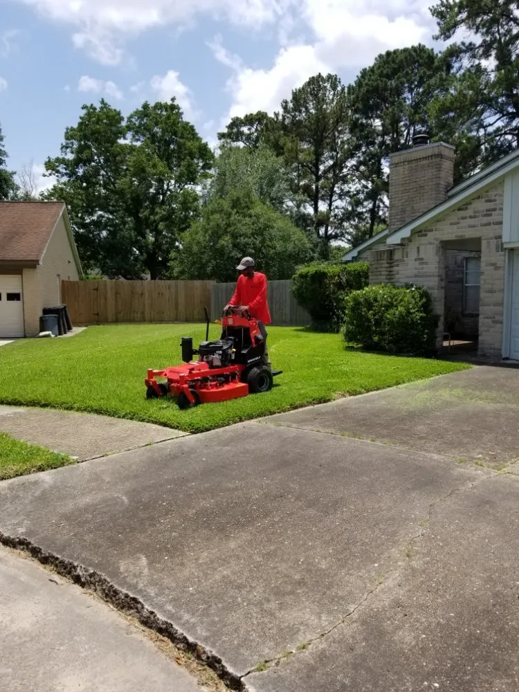 Custom residential landscaping for residential properties in Houston, TX by Quality Lawn and Landscaping Services