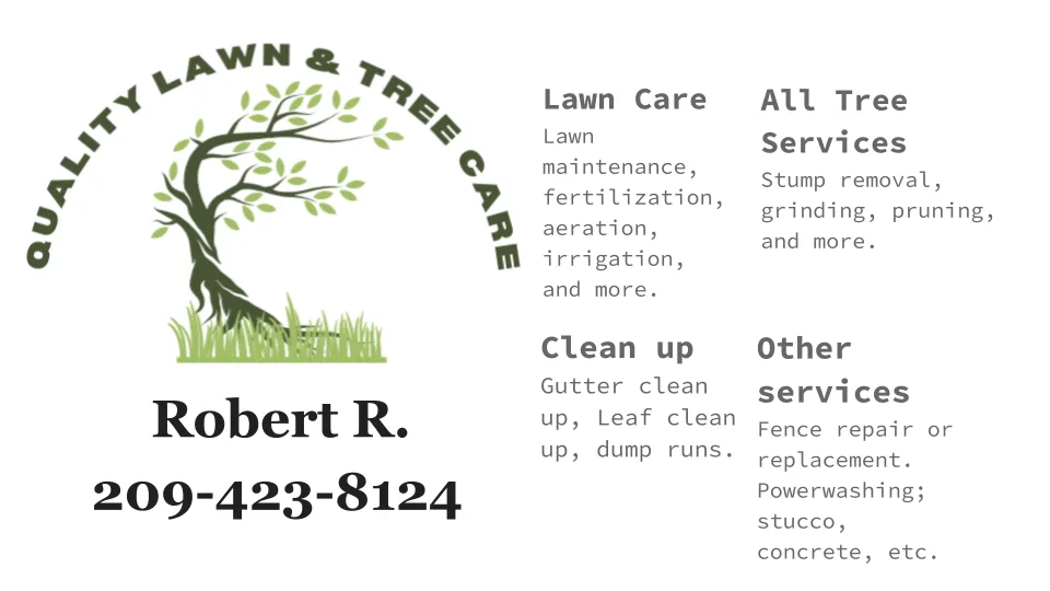 Top-rated landscape design in Stockton, CA by Quality Lawn and Tree Care