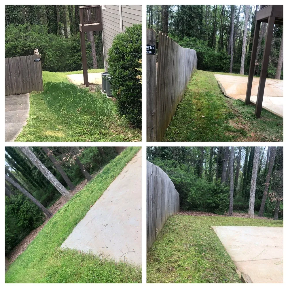 Reliable lawn mowing service for year-round maintenance in Atlanta, GA by Quality Lawn Care Cares