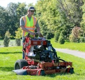 Professional lawn care service with custom design in Spencer, WI by Quality Lawn Service