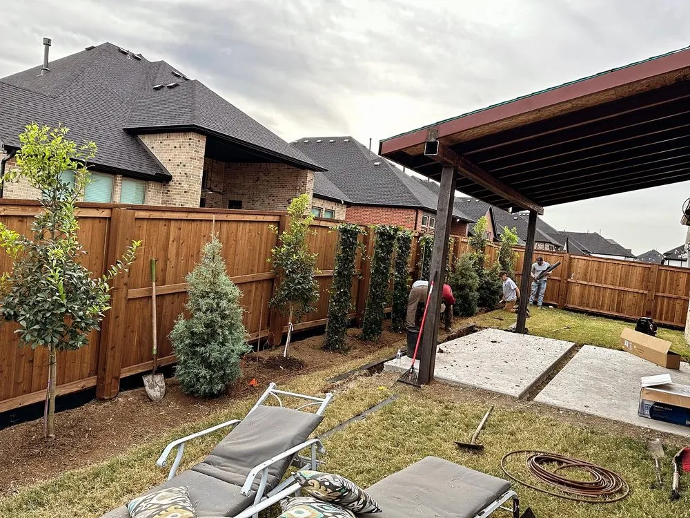 Local outdoor landscaping for outdoor upgrades in Frisco, TX by Quality Outdoor Solutions