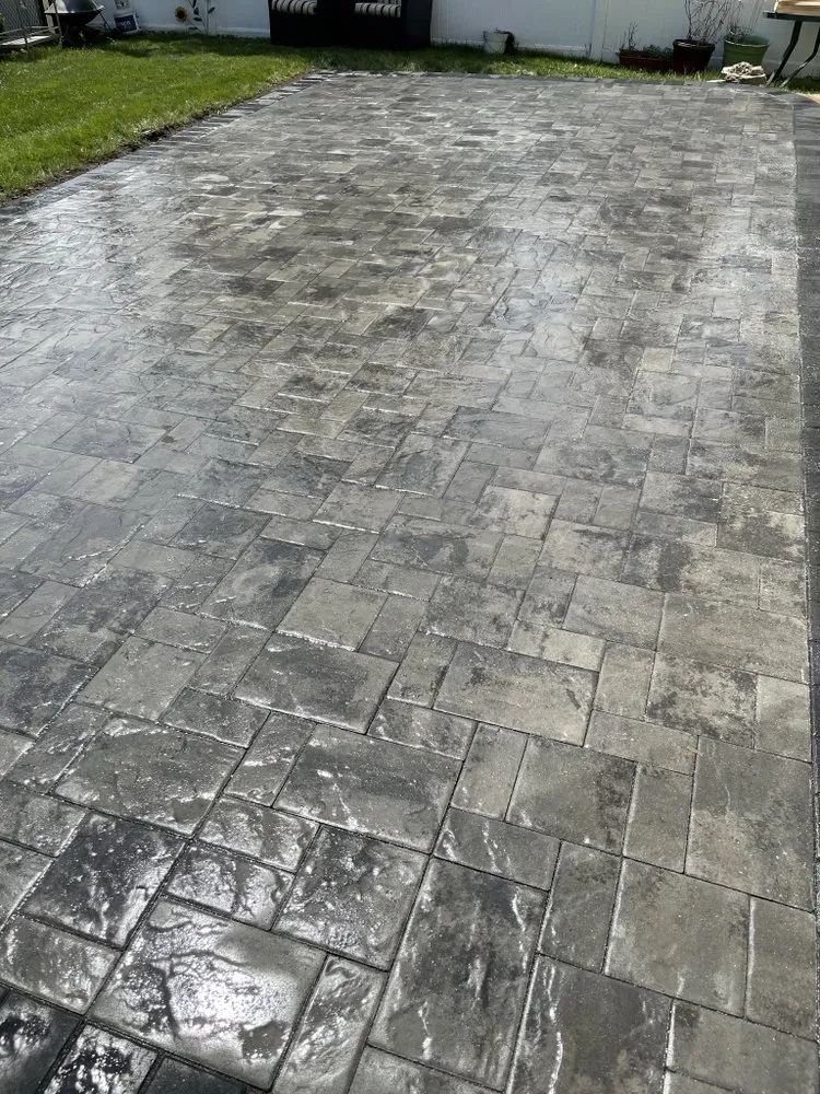 Local outdoor landscaping in Copiague, NY by Quality Pavers Construction