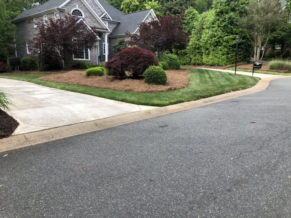 Affordable landscape installation in Mount Croghan, SC - Quality Pine Needles