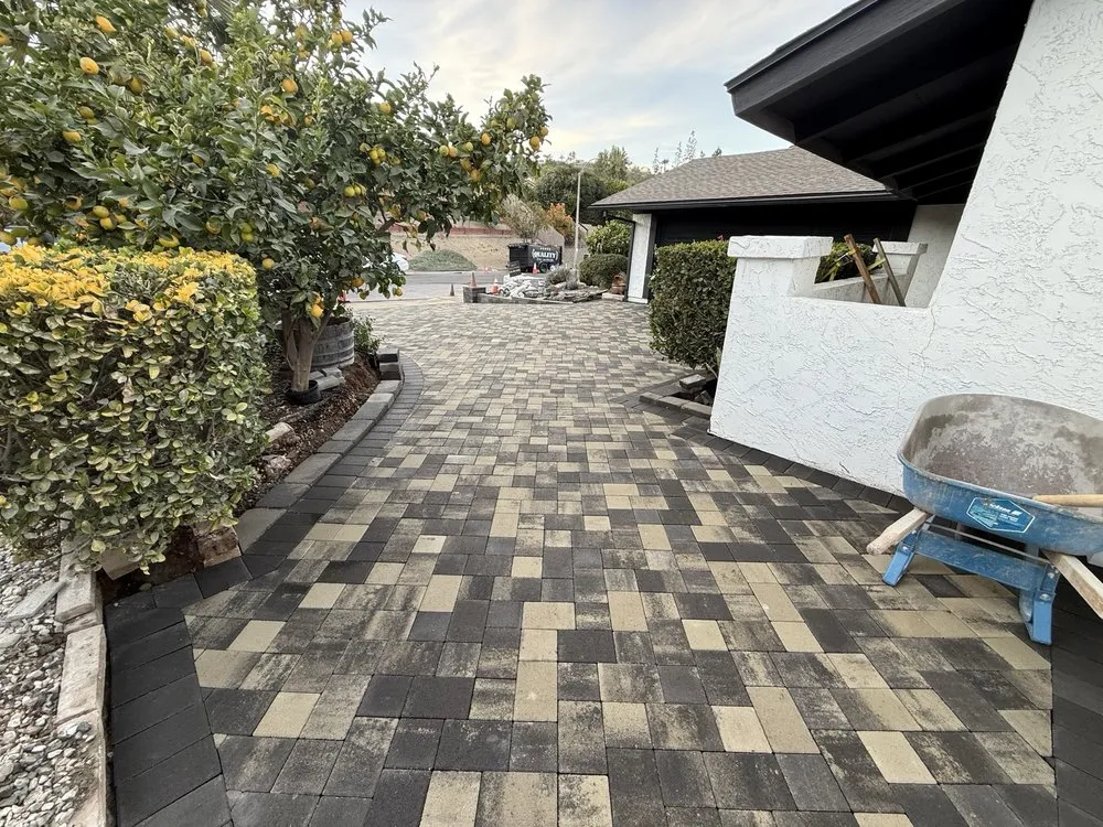 Professional yard maintenance for homes in El Cajon, CA by Quality Pools and Pavers