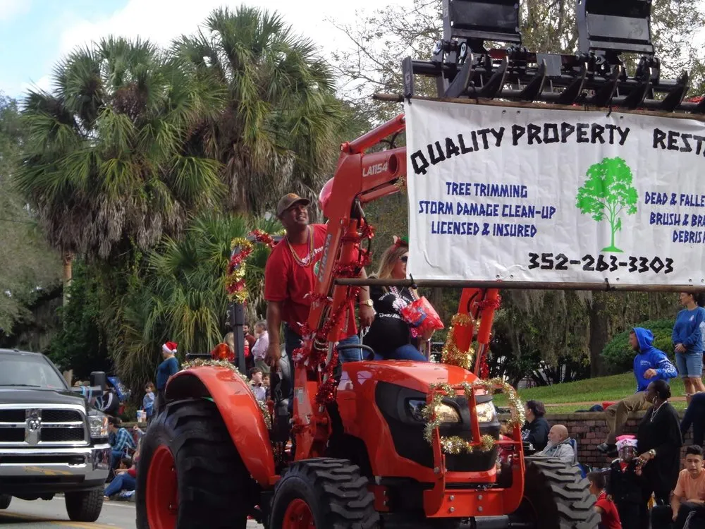 Trusted yard cleanup service experts serving Brooksville, FL - Quality Property Restoration, Tree and Dumpster Services