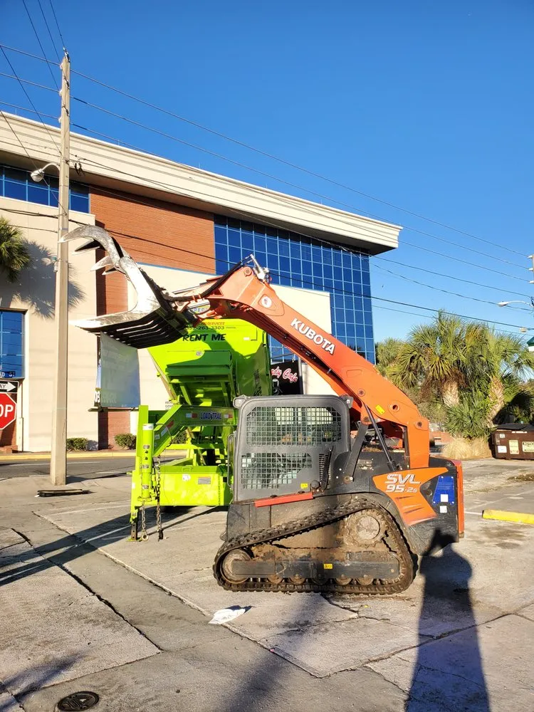 Trusted yard maintenance for residential properties in Brooksville, FL by Quality Property Restoration, Tree and Dumpster Services