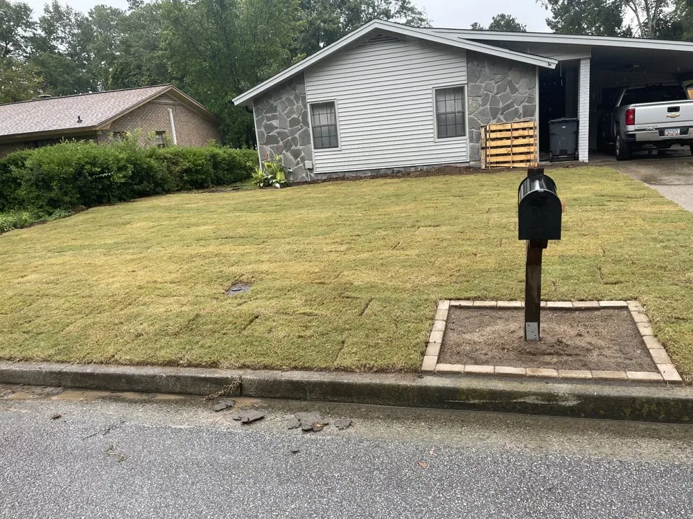 Affordable landscape design with custom design in Martinez, GA by Quality Property Services