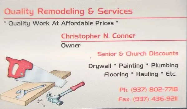 Quality Remodeling & Services Logo