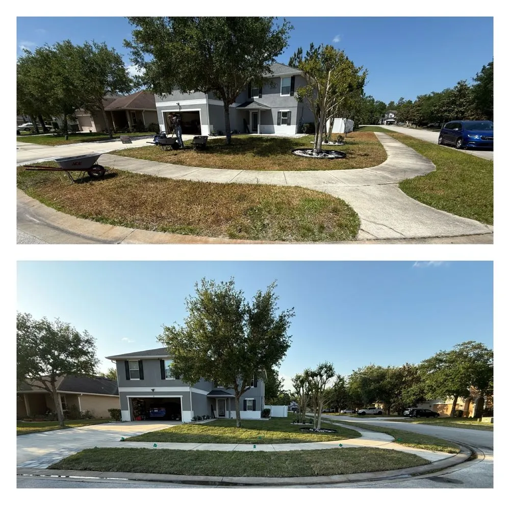 Professional garden landscaping in Deltona, FL - Quality Sod & Excavation