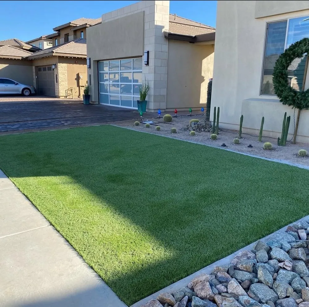 Professional outdoor landscaping near you in Tolleson, AZ by Quality Spaces