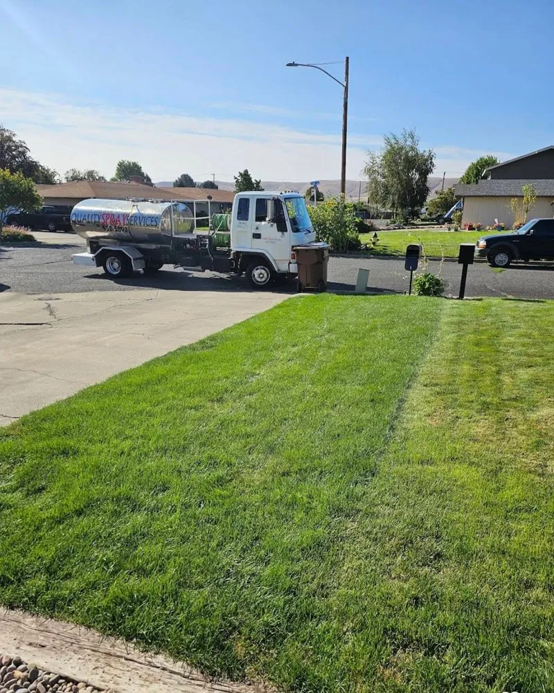 Professional residential landscaping in Yakima, WA by Quality Spray Service