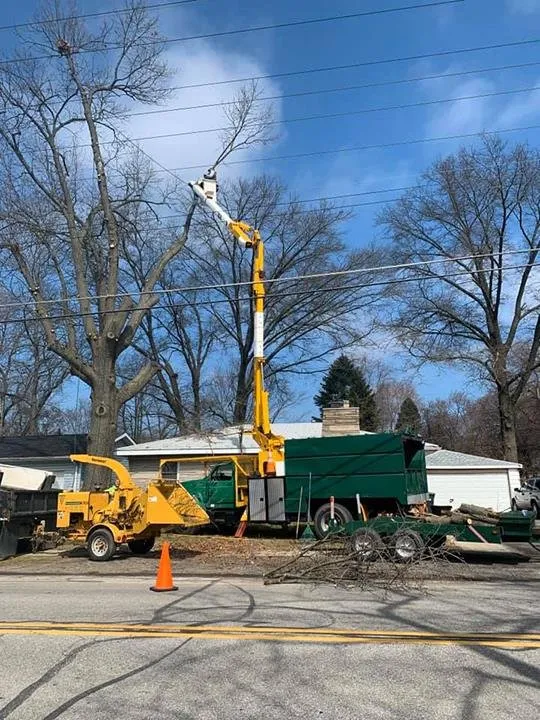 Professional lawn mowing service with custom design in Portage, IN by Quality Stump Grinding & Landscape Services