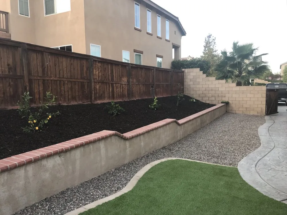 Top-rated yard cleanup service in Rancho Cucamonga, CA by Quality Turf Construction