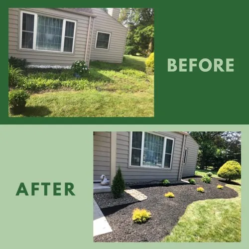 Custom garden landscaping for outdoor upgrades across Litchfield, OH - Quality Value Landscaping