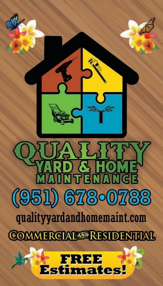 Affordable landscape design for residential properties in Lake Elsinore, CA by Quality Yard and Home Maintenance