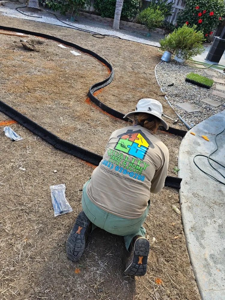 Local lawn mowing service for year-round maintenance across Lake Elsinore, CA - Quality Yard and Home Maintenance