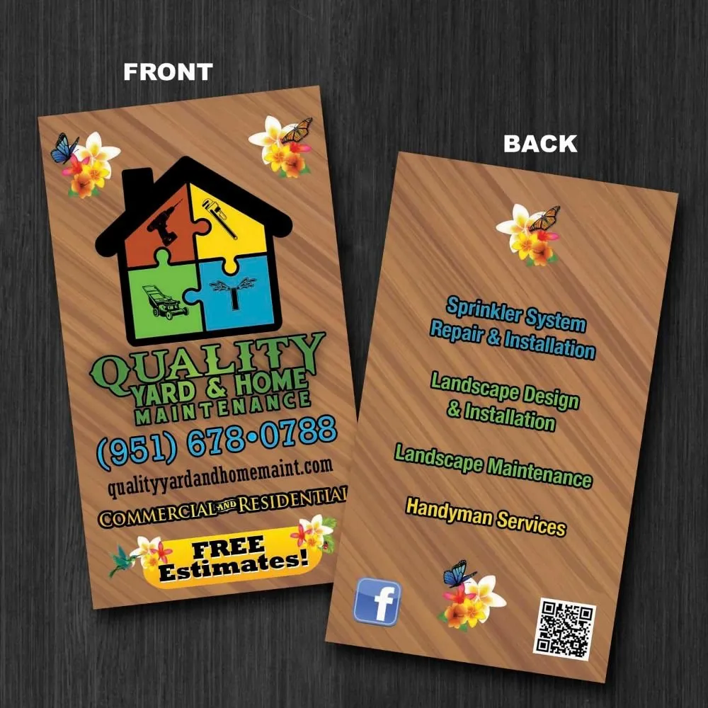 Local garden landscaping experts serving Lake Elsinore, CA - Quality Yard and Home Maintenance