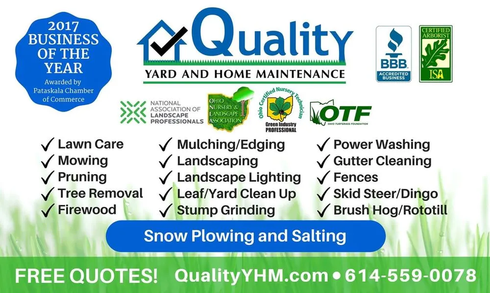 Professional yard cleanup service in Pataskala, OH - Quality Yard and Home Maintenance