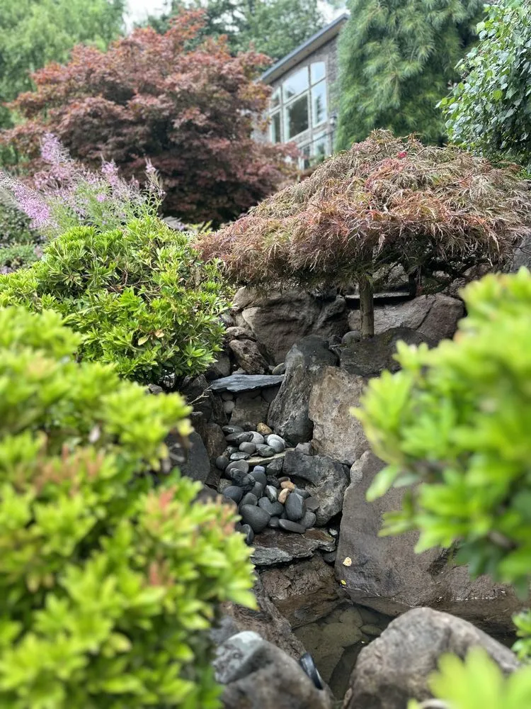 Top-rated outdoor landscaping with custom design in Portland, OR by Quality Yard Services
