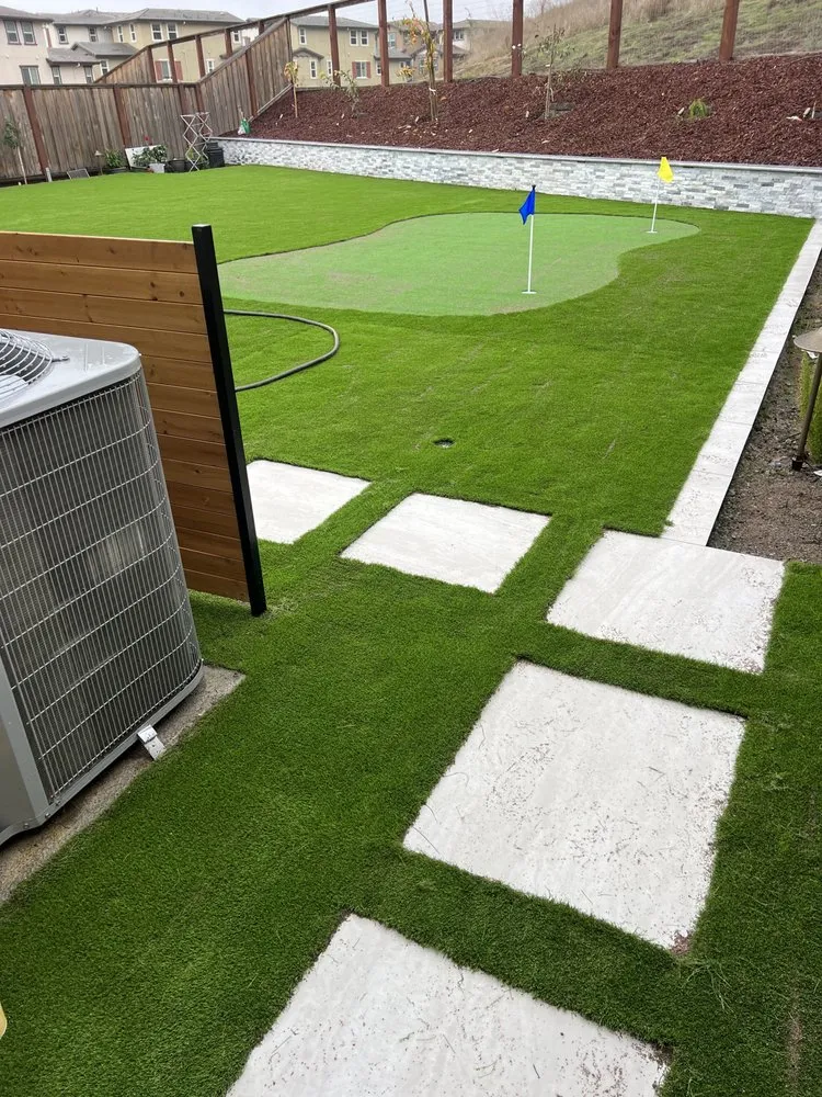 Reliable lawn care service with custom design in American Canyon, CA by Quan Landscaping