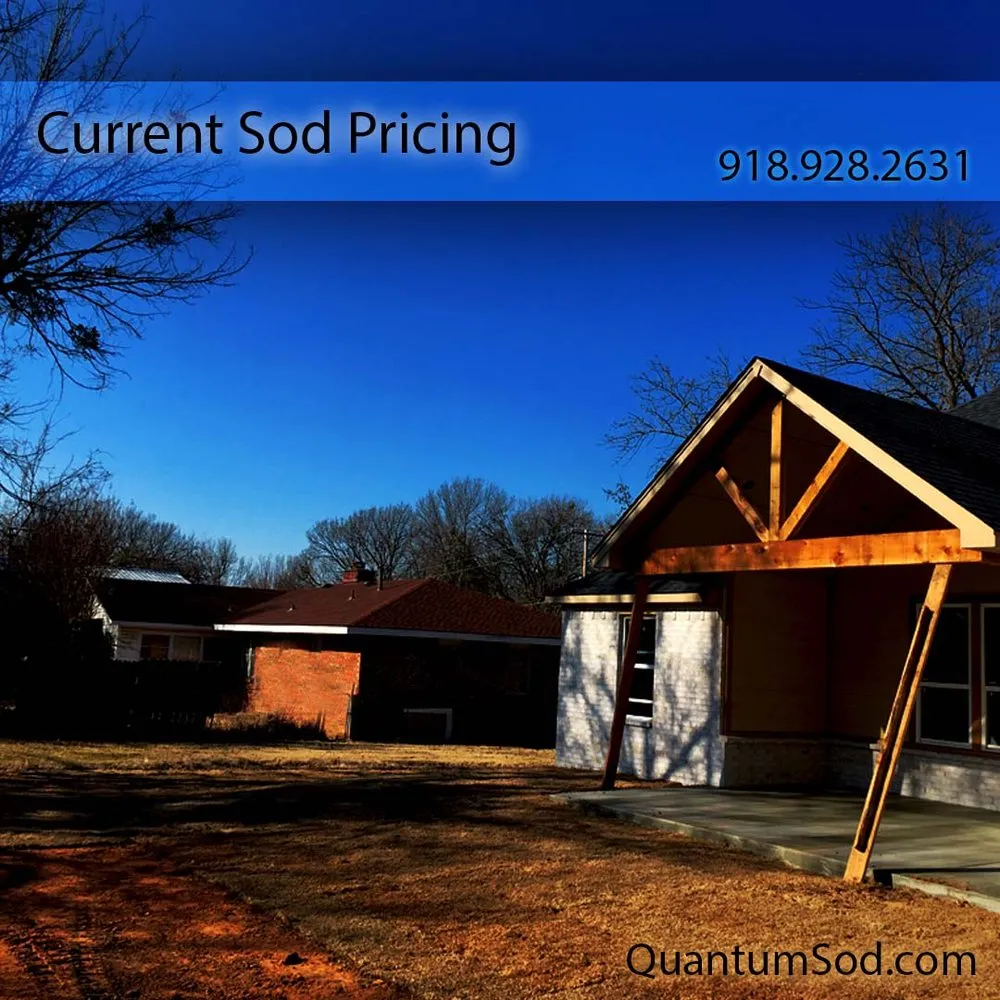 Professional landscape design for homes across Broken Arrow, OK - Quantum Sod