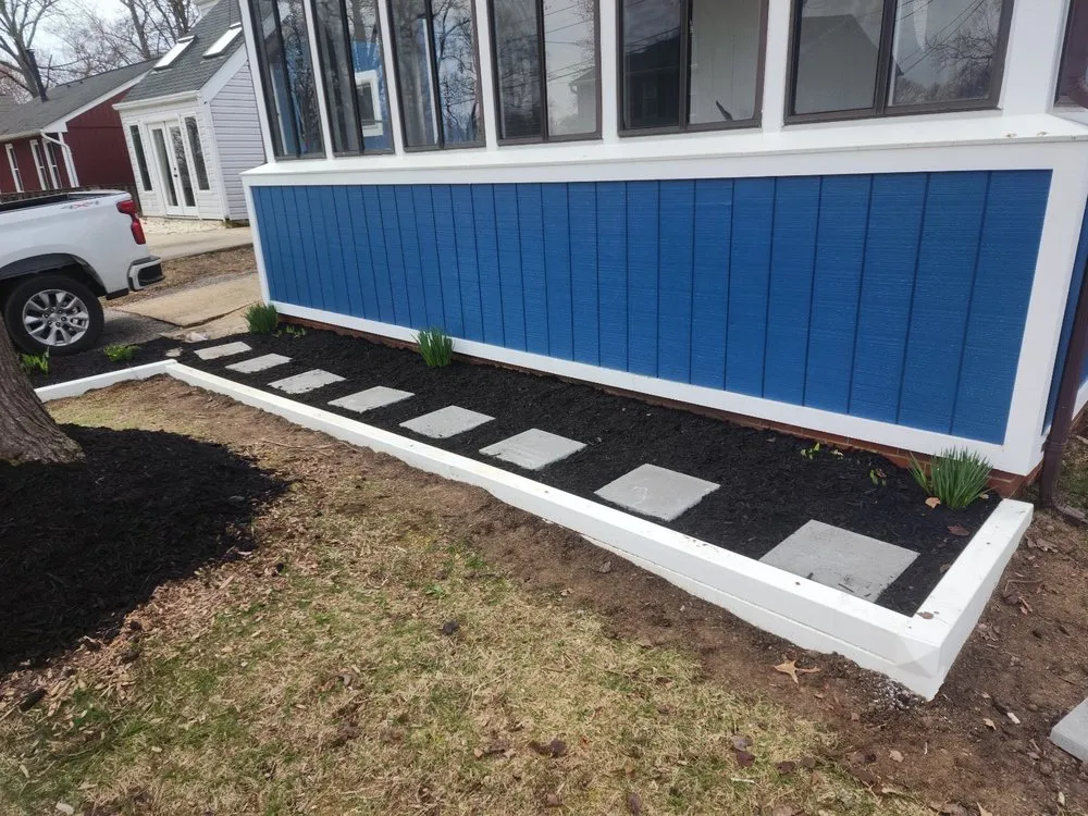 Custom lawn mowing service in Linthicum Heights, MD by Quasny & Son Landscaping