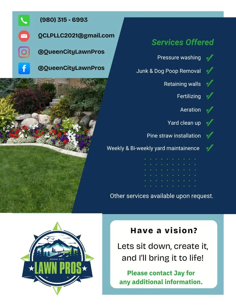 Affordable residential landscaping in Waxhaw, NC - Queen City Lawn Pros