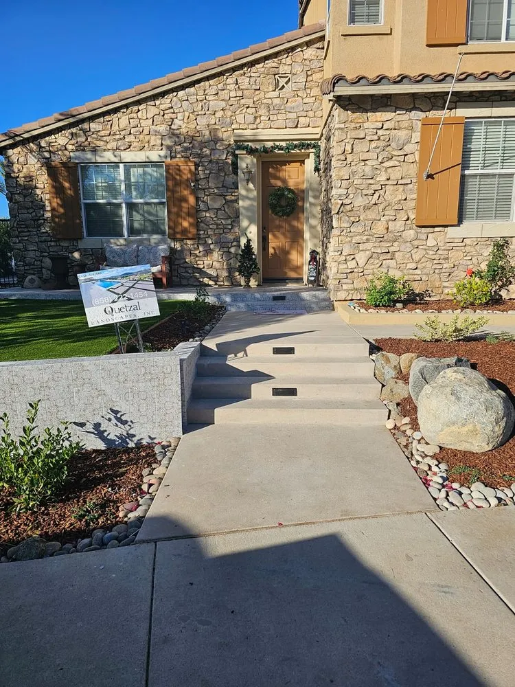 Expert garden landscaping in San Diego, CA by Quetzal Landscapes