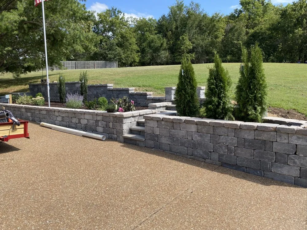 Affordable outdoor landscaping with custom design across Franklin, TN - Quezada Stone