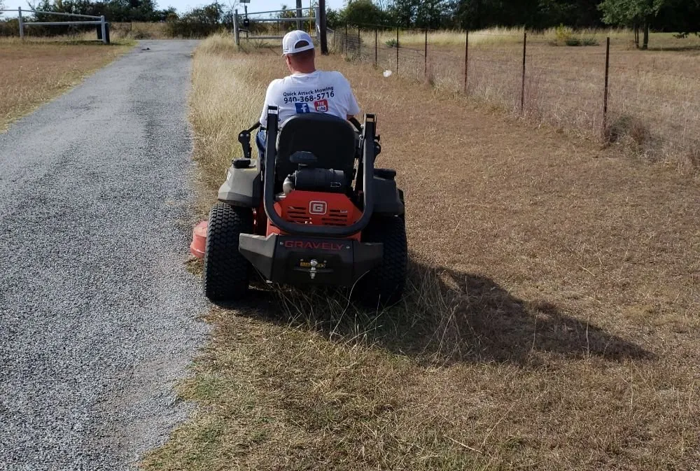 Local landscape design experts serving Springtown, TX - Quick Attack Mowing