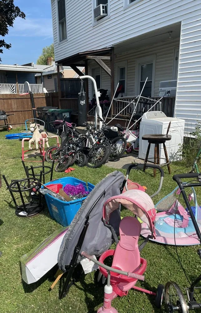 Professional yard cleanup service for year-round maintenance in Saratoga Springs, NY by Quick Clear Junk Removal