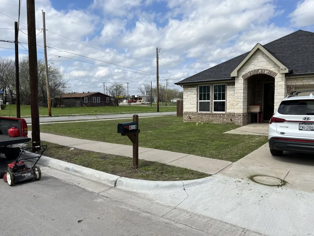 Local outdoor landscaping with custom design across Greenville, TX - Quick Cut Lawns