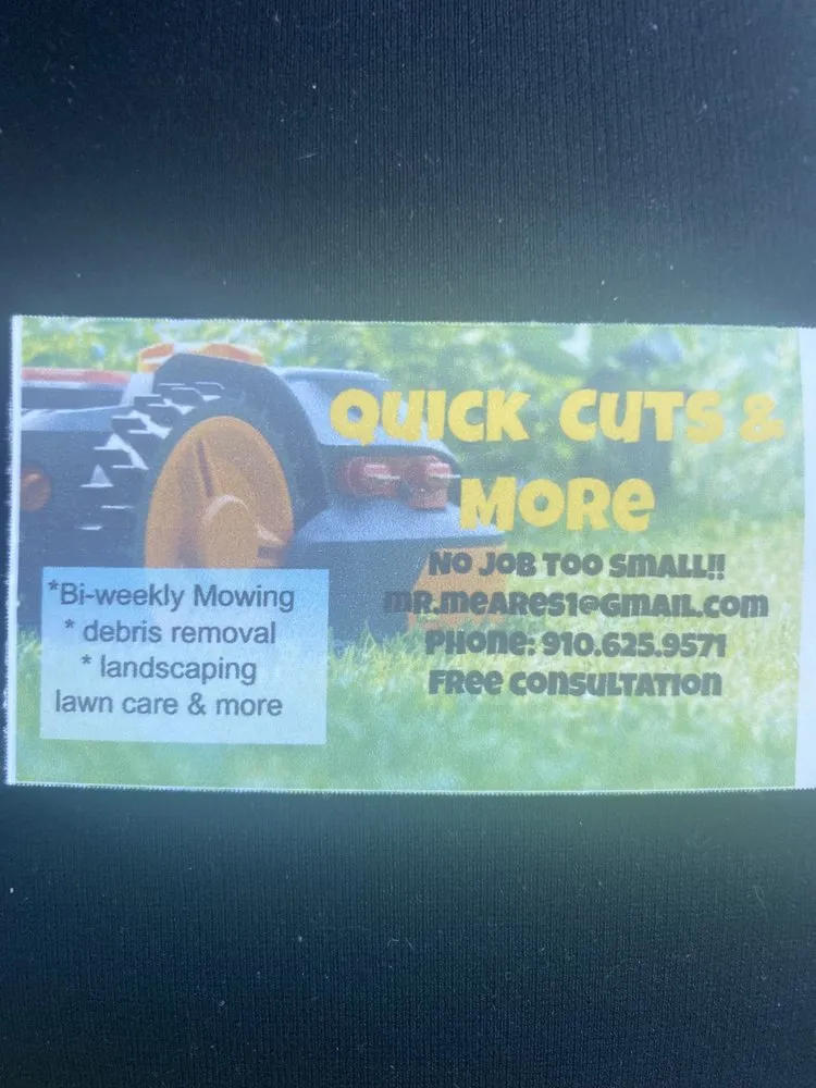 Expert yard cleanup service experts serving Whiteville, NC - Quick Cutts Lawn Services