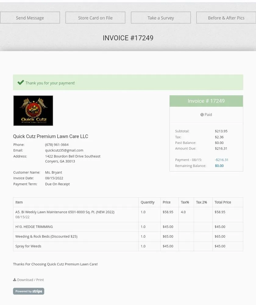 Trusted landscaping services experts serving Conyers, GA - Quick Cutz Lawn services