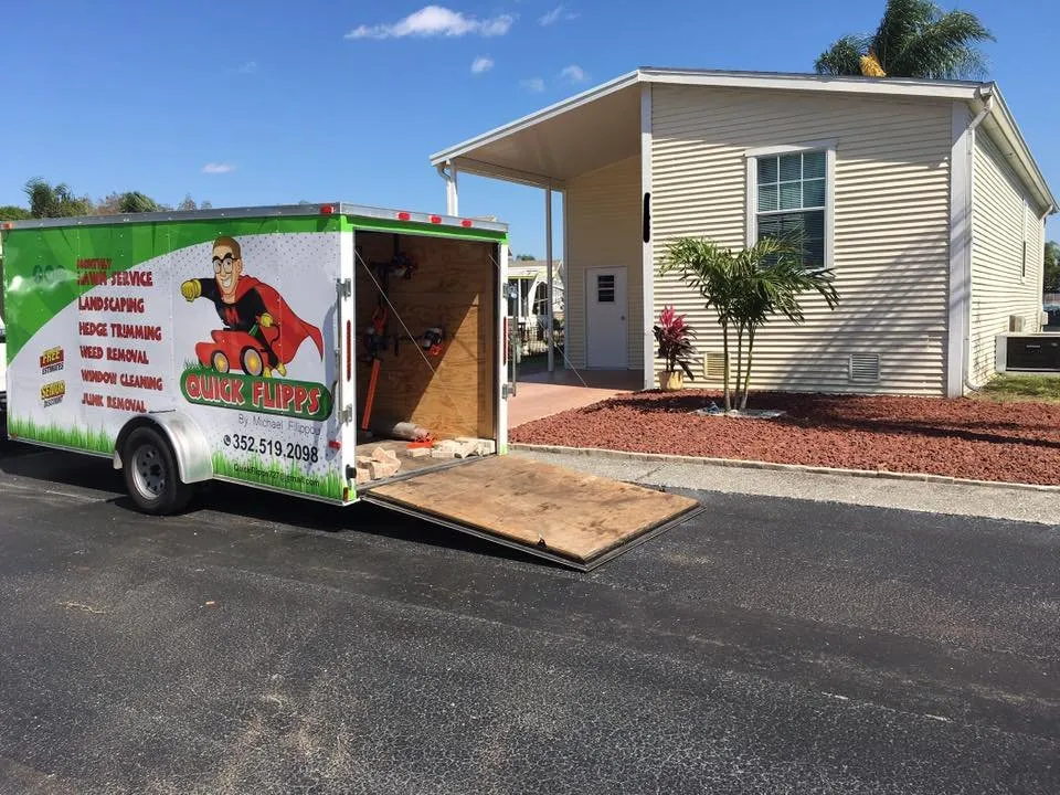 Local yard maintenance in New Port Richey, FL by Quick Flipps