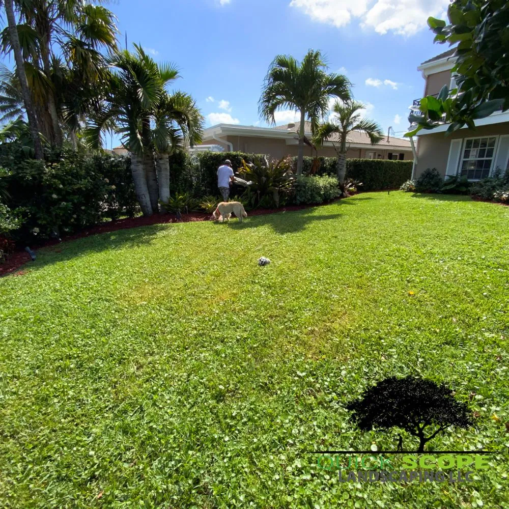 Trusted lawn care service for homes across Pembroke Pines, FL - Quick Scope Landscaping