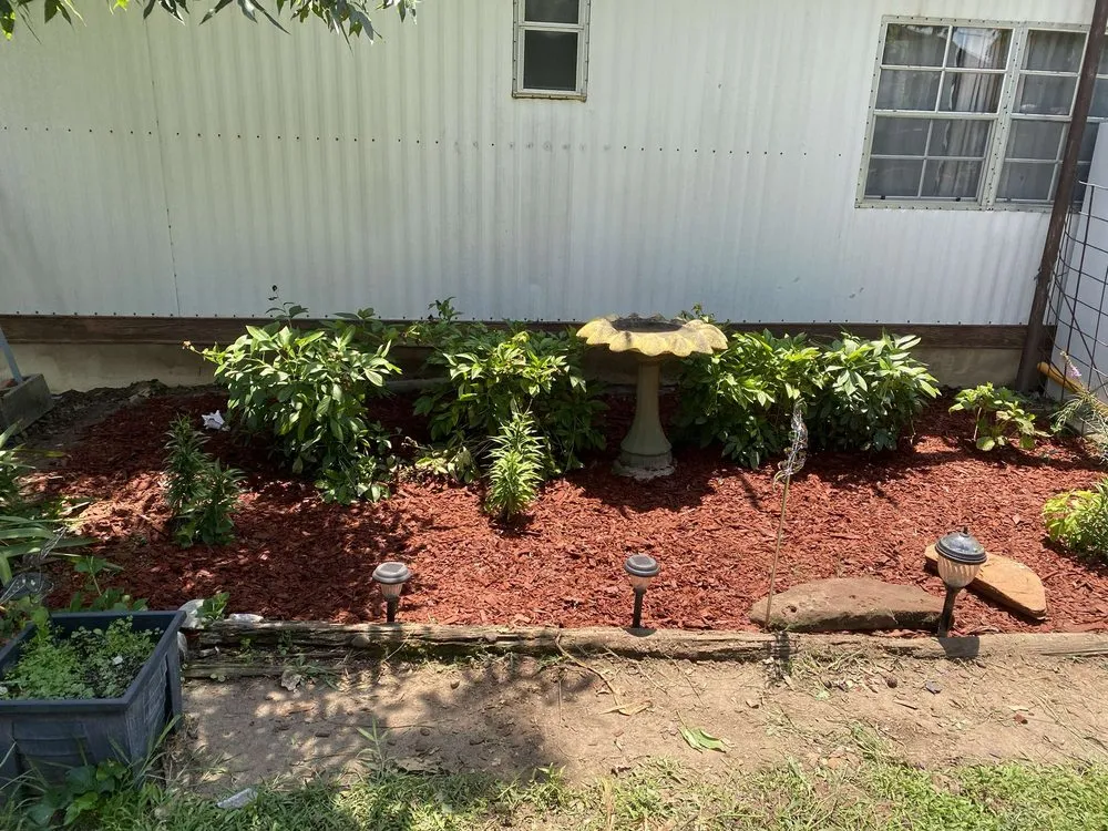 Custom outdoor landscaping near you in Wagoner, OK by Quicker Crew
