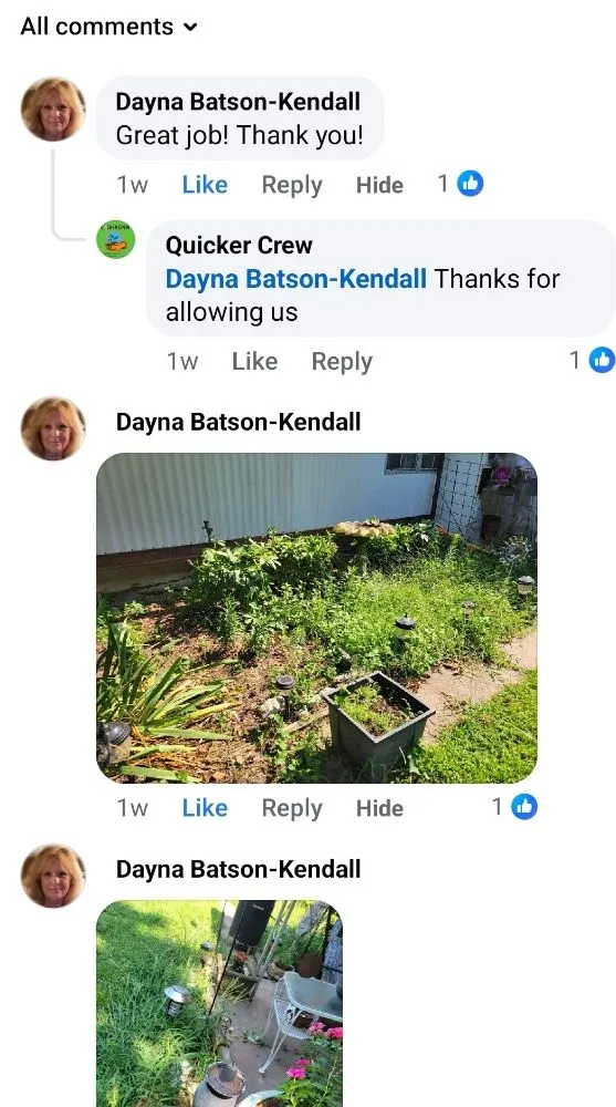 Affordable lawn mowing service in Wagoner, OK by Quicker Crew