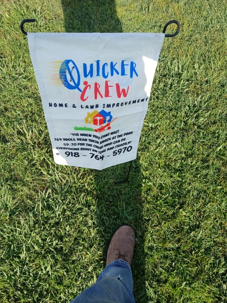 Trusted lawn mowing service near you across Wagoner, OK - Quicker Crew