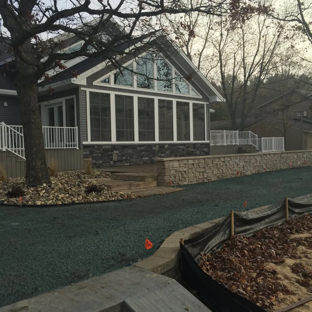 Professional outdoor landscaping in Cadillac, MI - Quicklawn Hydroseeding