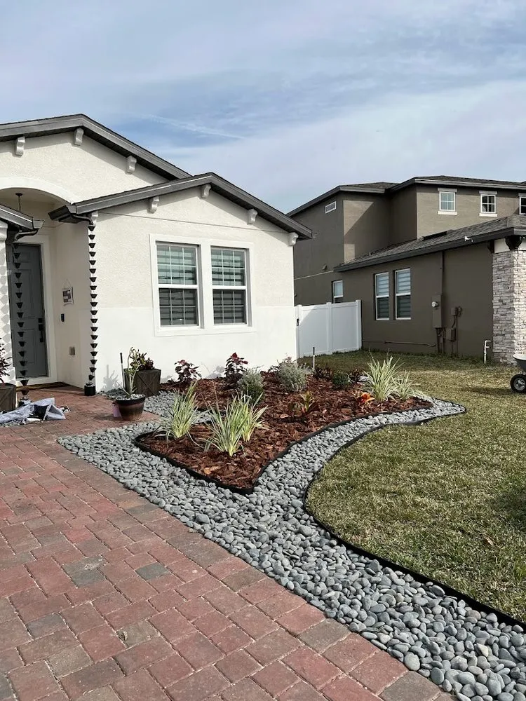 Professional landscape design with custom design across St. Cloud, FL - Quiet Guys Lawn Care