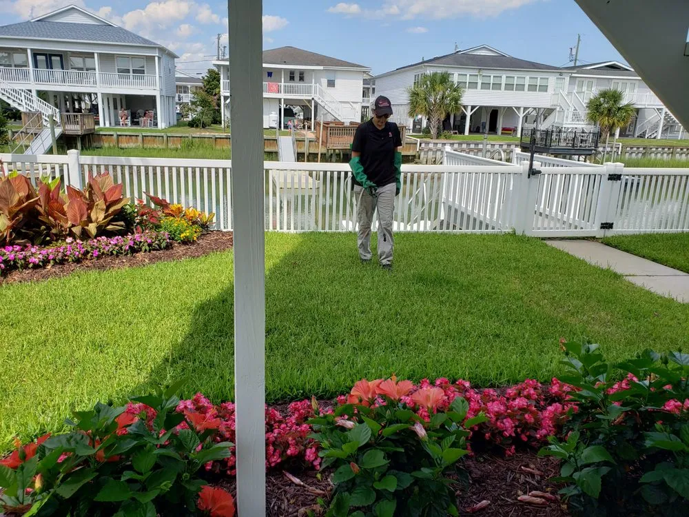 Custom lawn mowing service in Longs, SC by Quiet Lawn